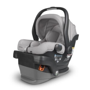 uppa baby infant car seat in gray